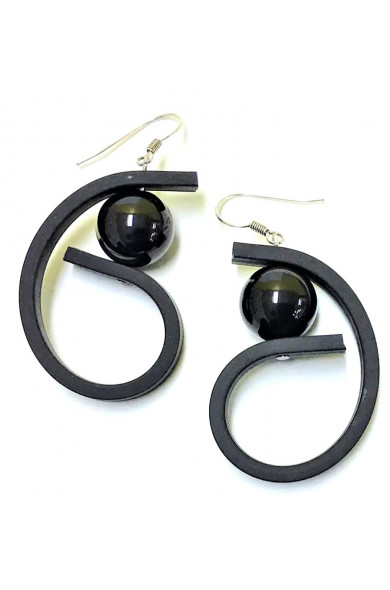 SC Virgule earrings -...