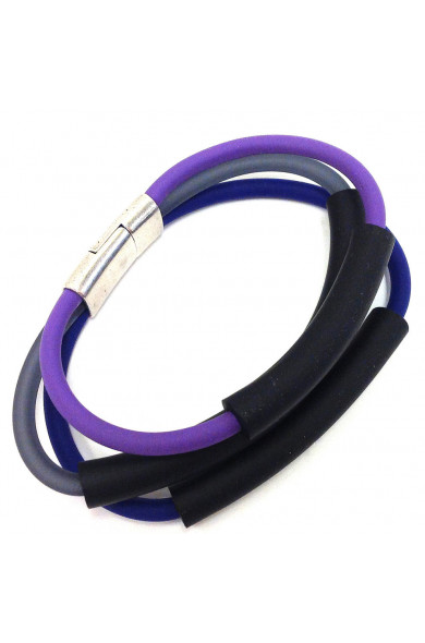 SC 3B bracelet - purple/navy