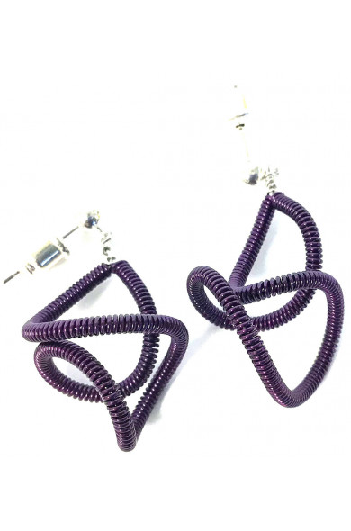 SGP Liane earrings - plum