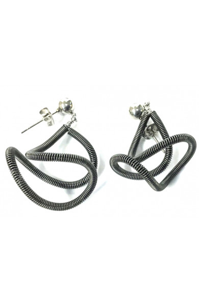 SGP Liane earrings - hematite