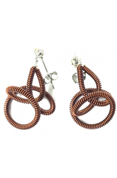 SGP Liane earrings - chocolate