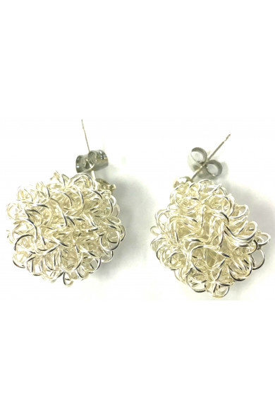 SGP Flocon earring - white F1
