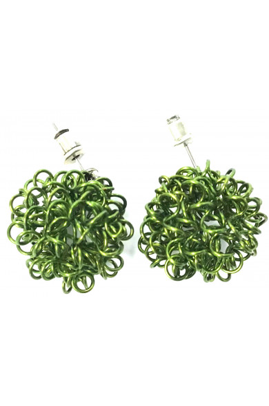 SGP Flocon earring - olive F20