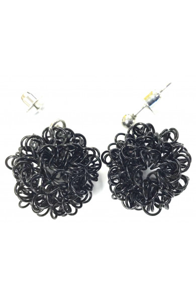 SGP Flocon earring - black F23