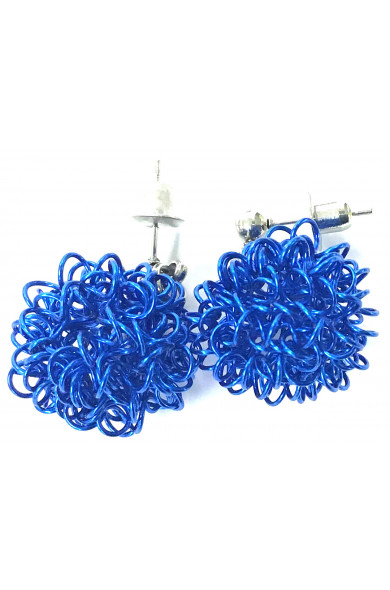 SGP Flocon earring - cobalt