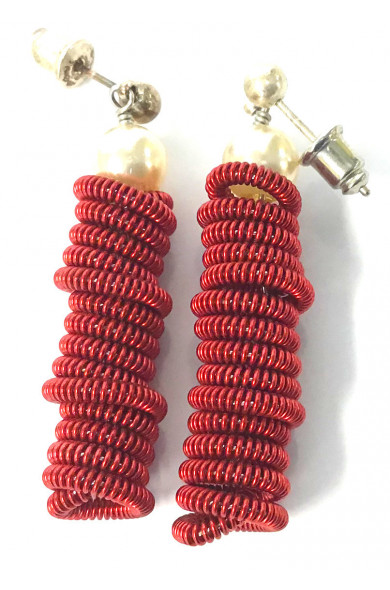 SGP Vel earring - red