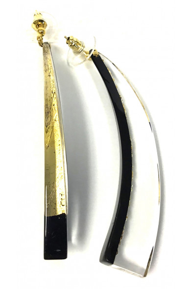 LG - FLAME gold  - earring