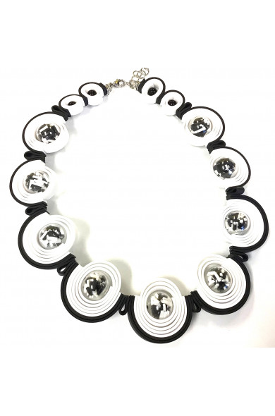 KLA-210 WHITE/BLACK