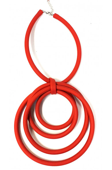 SC CYCLONE red - necklace