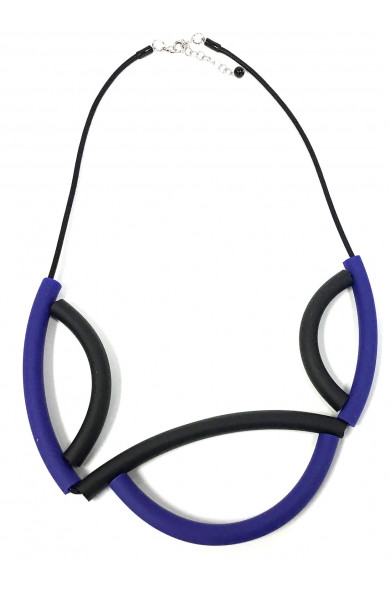 SC DJ NECKLACE - BLUE/BLACK