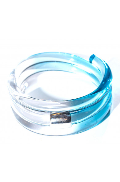 LG - Coco aqua - coiled cuff