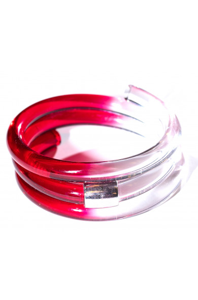 LG - COCO red - coiled cuff