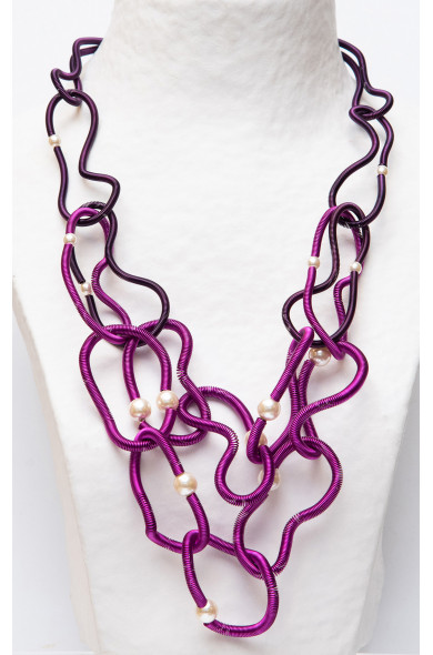 SGP Maille fuchsia/prune