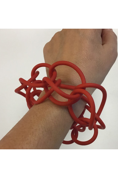 SC OOO red - bracelet