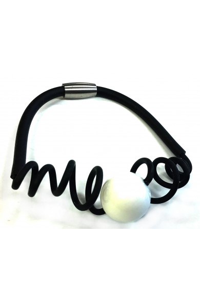 SC POOL blk/white - bracelet