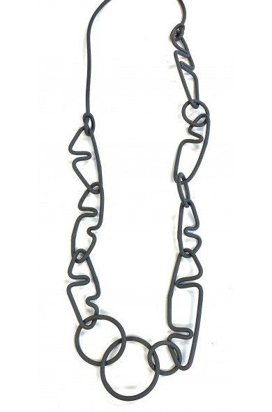 SC AZTEK slate - necklace