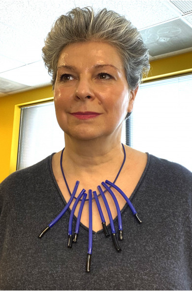 SC BOO cobalt - necklace