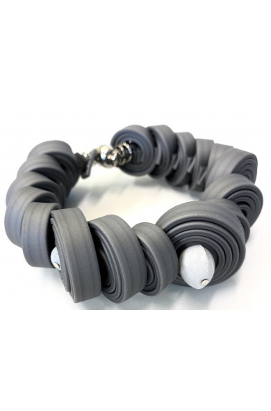 KLAMIR bracelet 02A grey