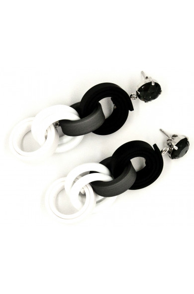 KLAMIR earrings 02E bw