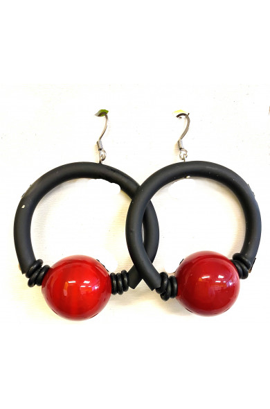 KLAMIR Earrings AC05E red