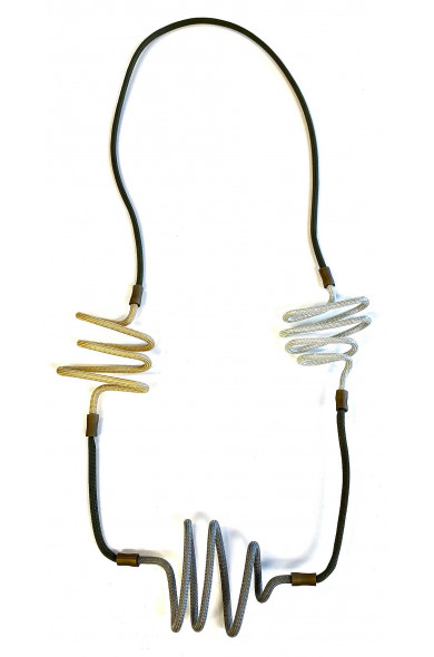 SC WERDA grey/gold - necklace