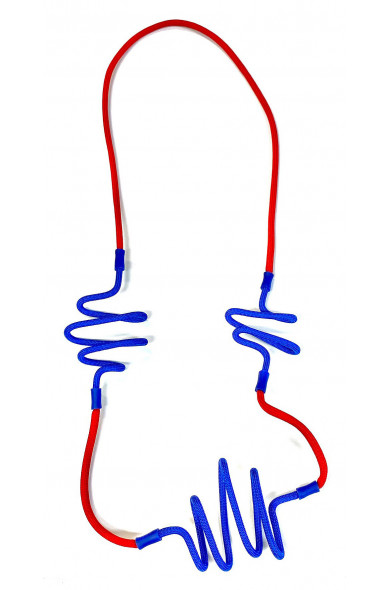 SC WERDA blue/red - necklace