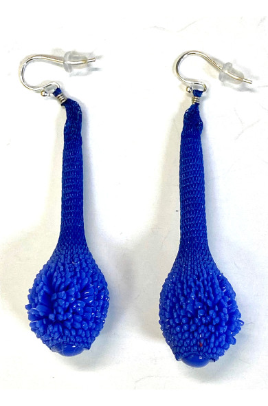 TZU earrings Cory blue