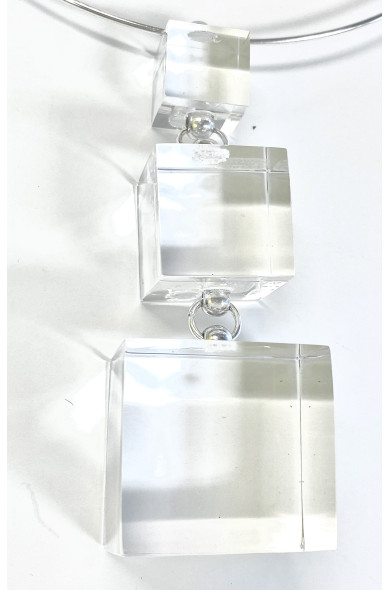 LG - CUBES transparent - 3 Cubes pendant