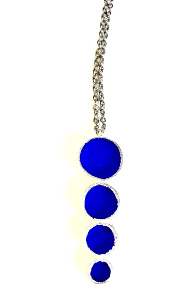 GC p1810 pendant blue silver