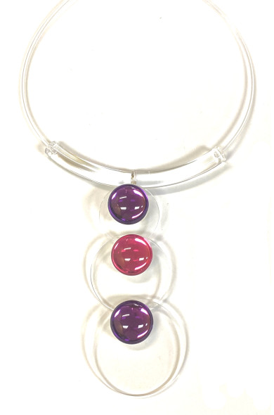 LG - BAKARA purple - pendant