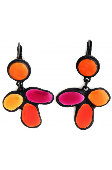 TJ-e5B1 red/orange/fuchsia